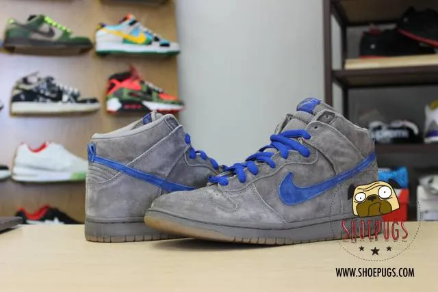 2003 nike sb dunk high iron size 11 w/ box sport royal