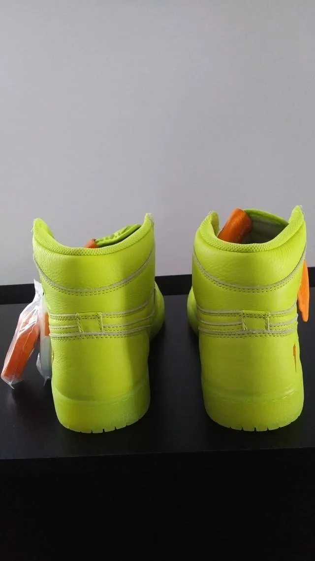 2017 Nike Air Jordan Retro 1 HI OG Gatorade Lemon Lime