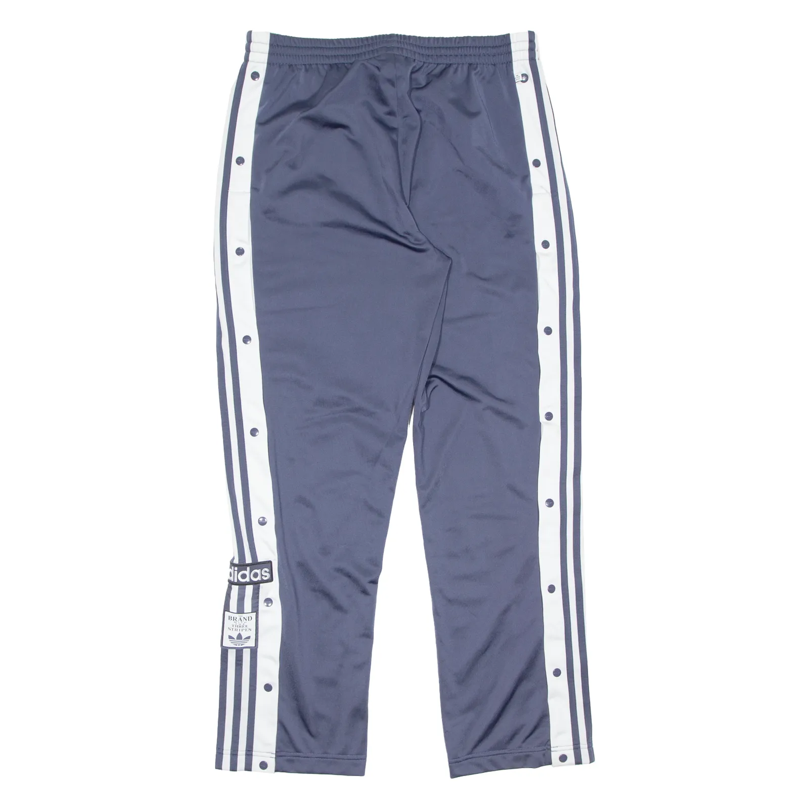 ADIDAS Mens Track Pants Blue Wide-Leg L W33 L31