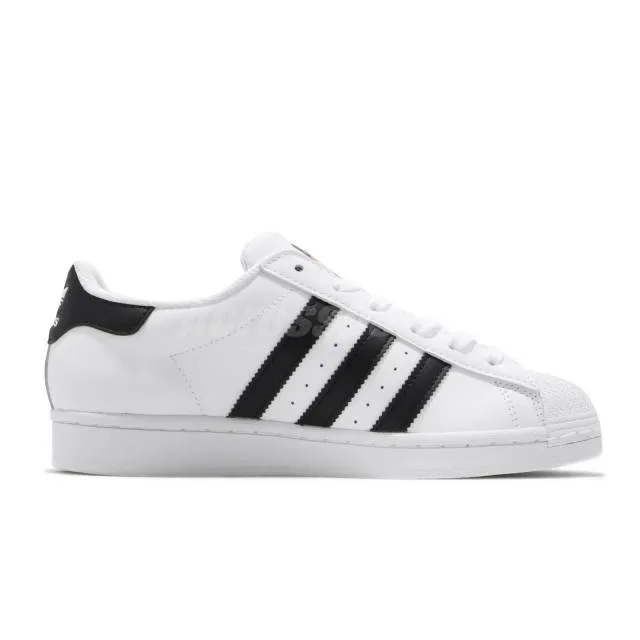 adidas Originals Superstar White Black Gold Men Women Un...