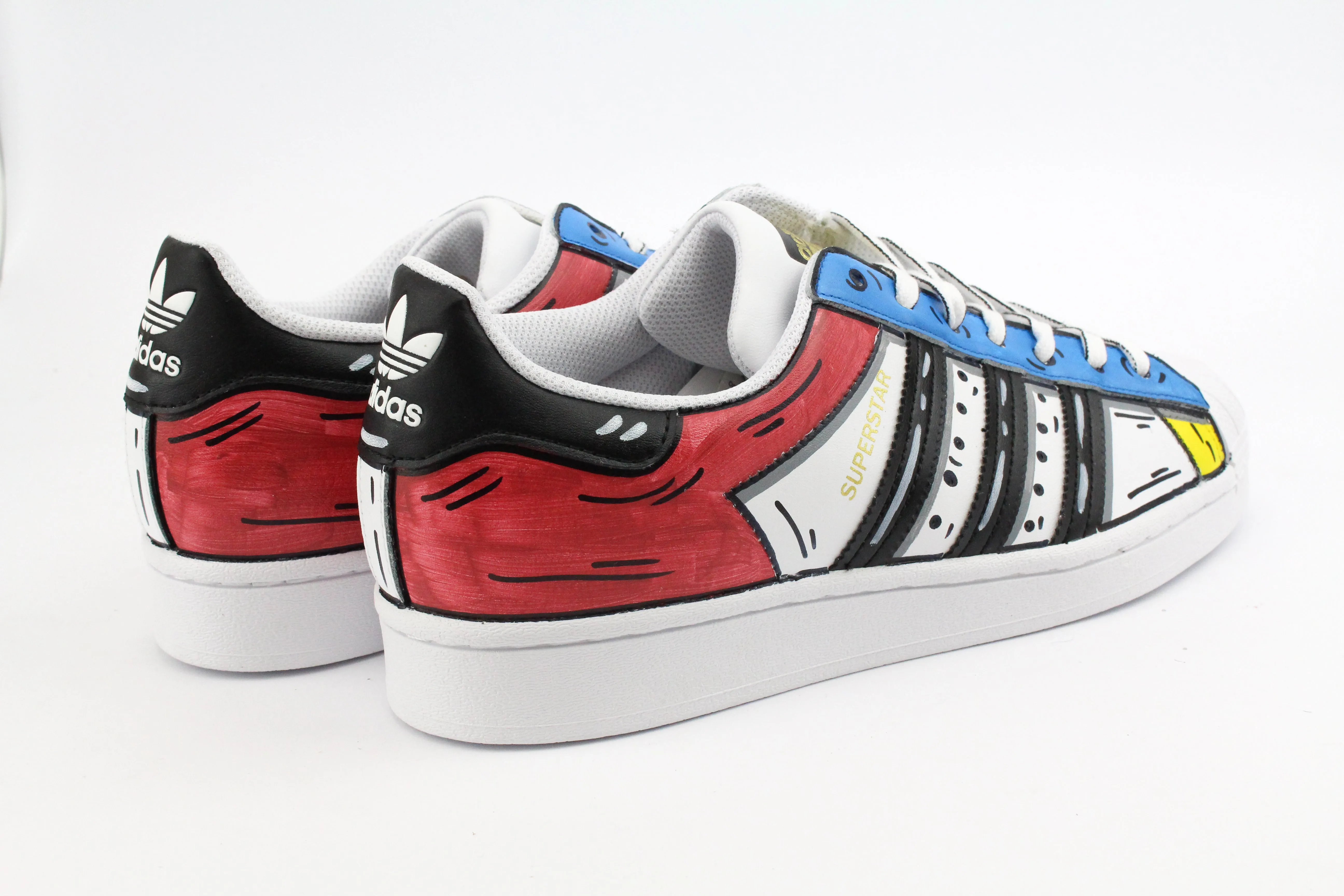 Adidas Superstar Cartoon 3 Colori