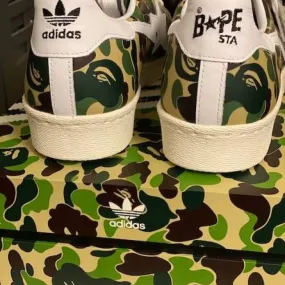 Adidas Superstar/Bape ABC Camo