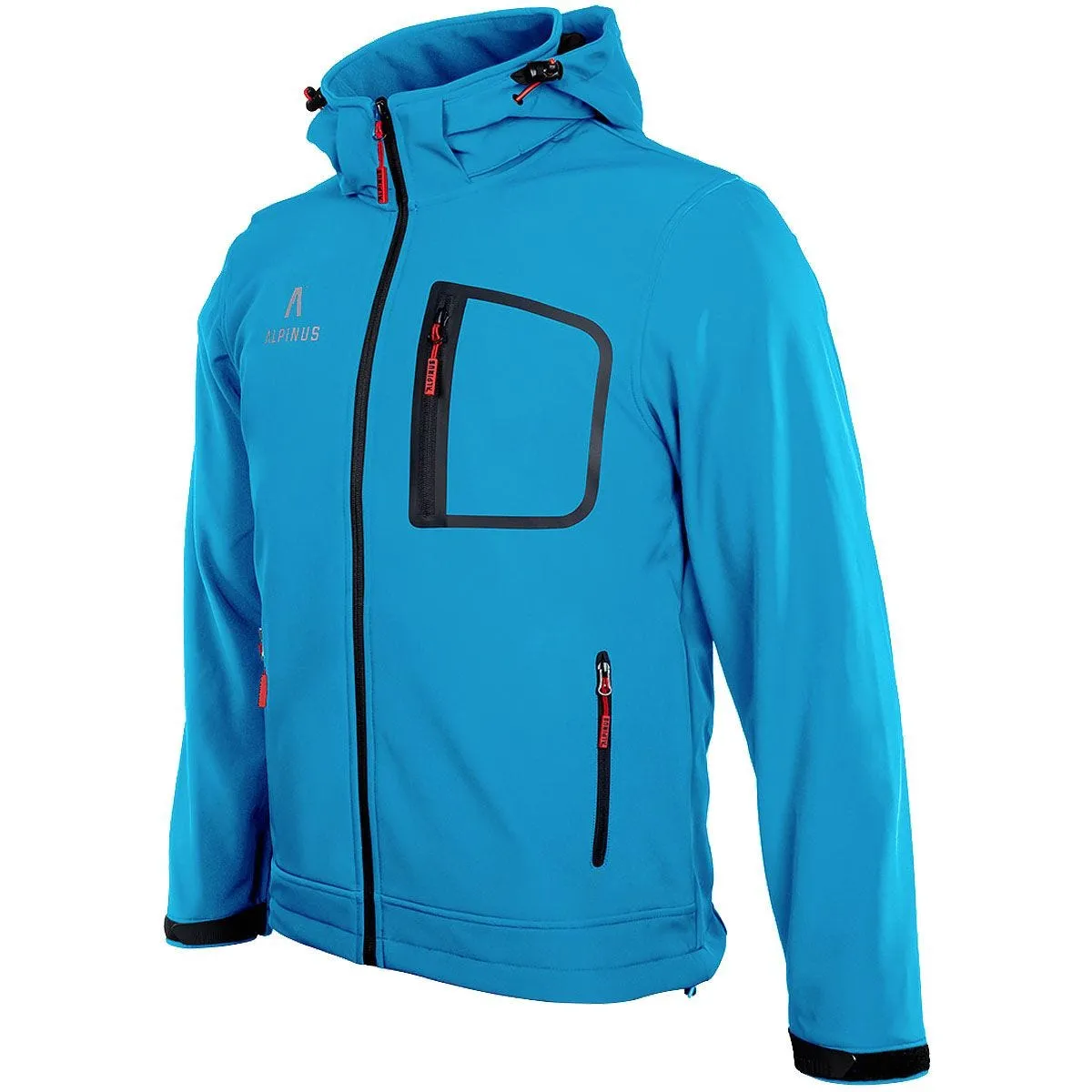 Alpinus Men's City Stenshuvud Soft Shell Jacket Blue