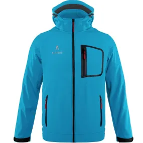 Alpinus Men's City Stenshuvud Soft Shell Jacket Blue