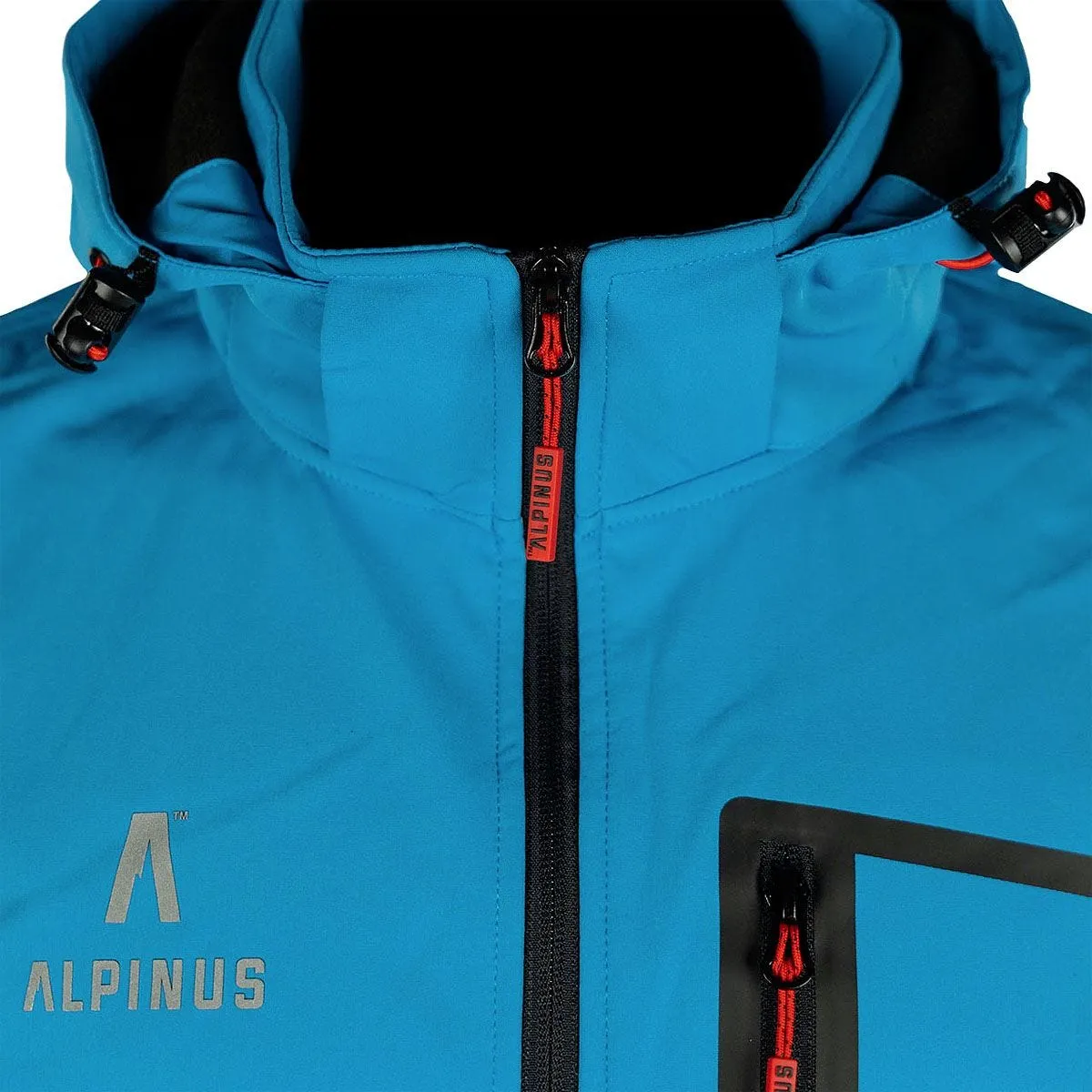 Alpinus Men's City Stenshuvud Soft Shell Jacket Blue