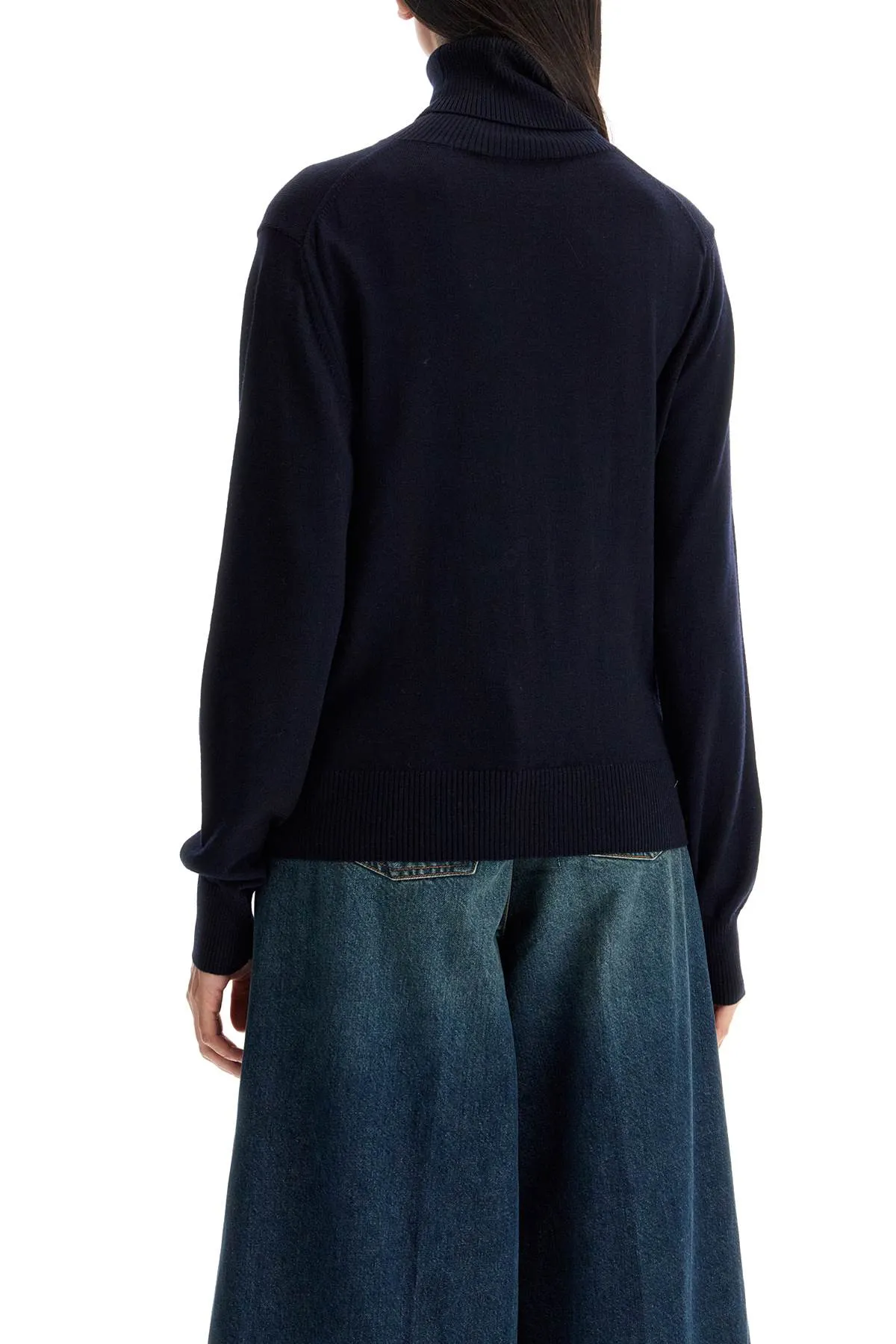 Ami Alexandre Matiussi    Ami Alexandre Matiussi High Neck Pullover With Embroidery