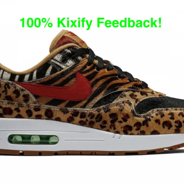 Atmos x nike air max 1 animal pack 2.0