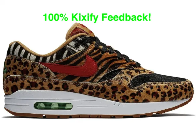 Atmos x nike air max 1 animal pack 2.0