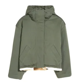 Bellerose Military And Cream Hollow Jacket For Girls And Teen