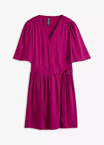 Belted Wrap Dress by bonprix | Look Again