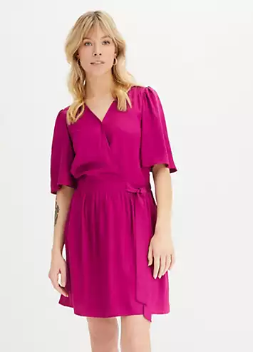 Belted Wrap Dress by bonprix | Look Again