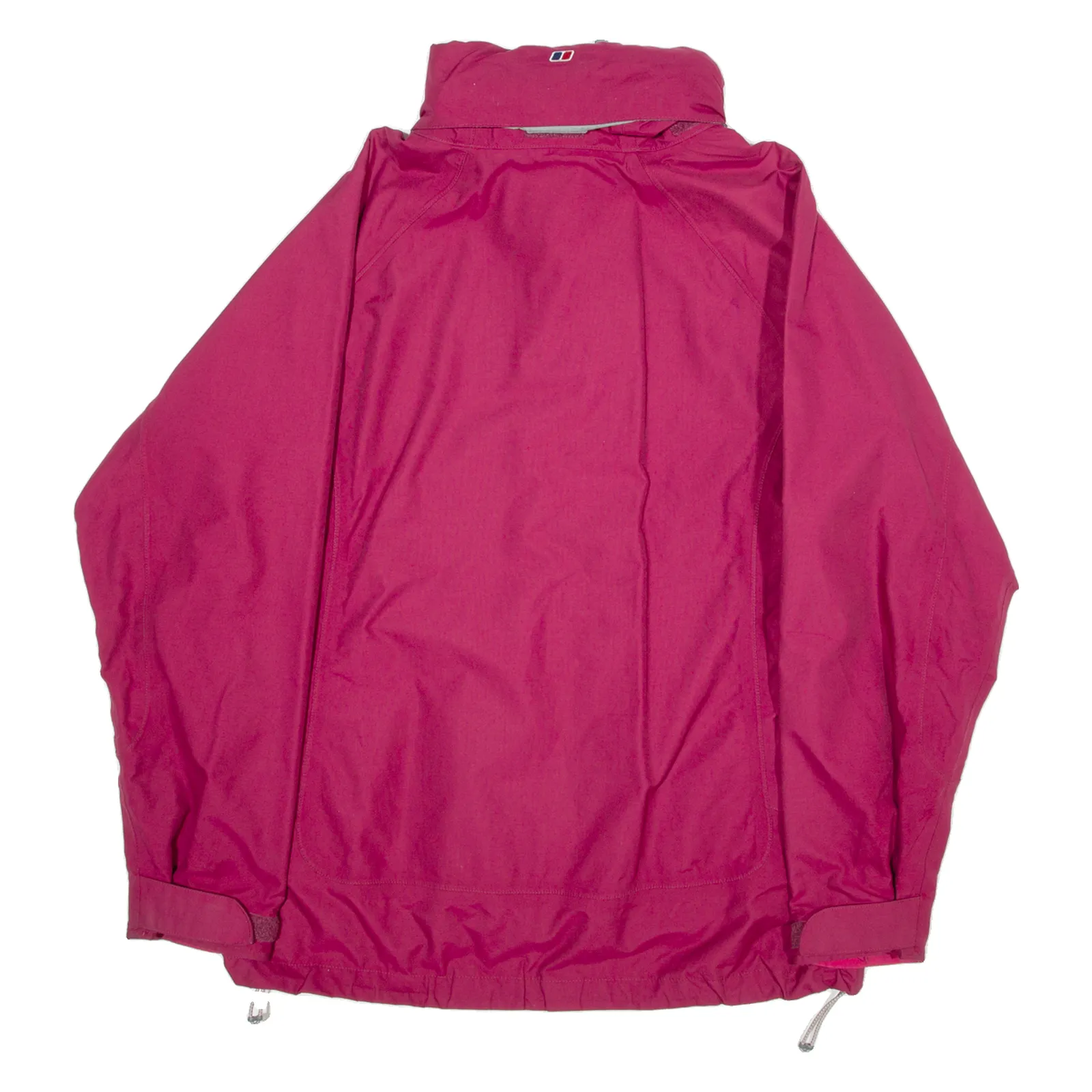 BERGHAUS Mesh Lined Womens Rain Jacket Pink Nylon UK 16