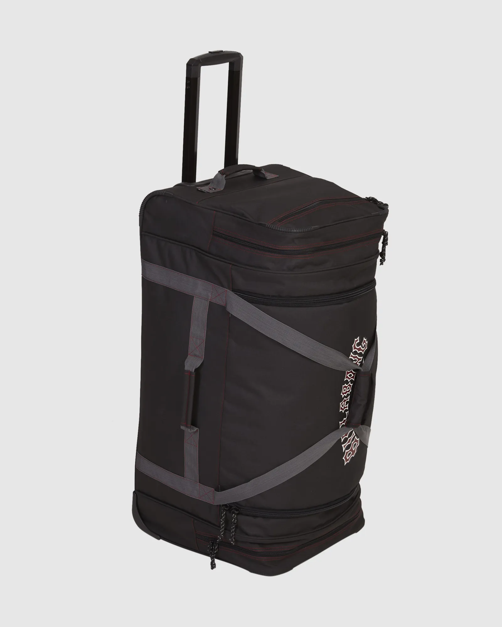 Billabong Destination Wheelie 135L - Large Wheeled Suitcase For Men - Black | SurfStitch