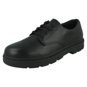 Boys Clarks Chunky Sole School Shoe - Lorcam Loop Y