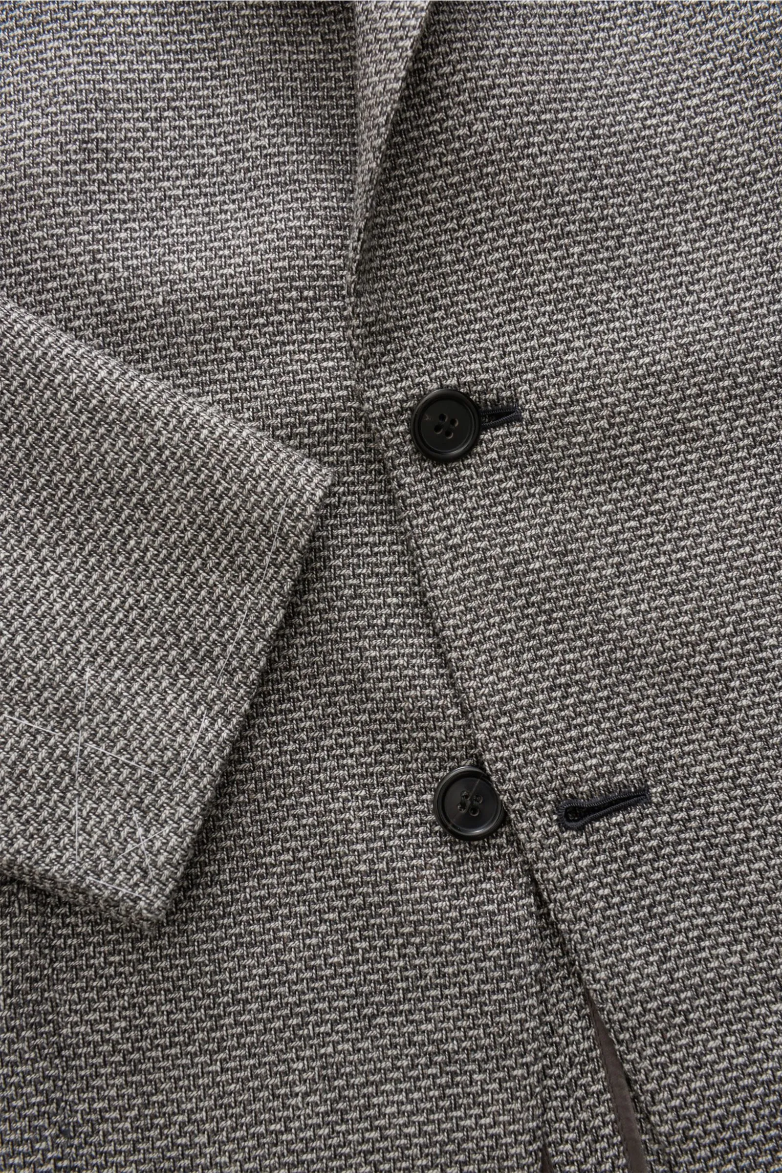 BRIONI cashmere jacket 'Plume' grey/off-white