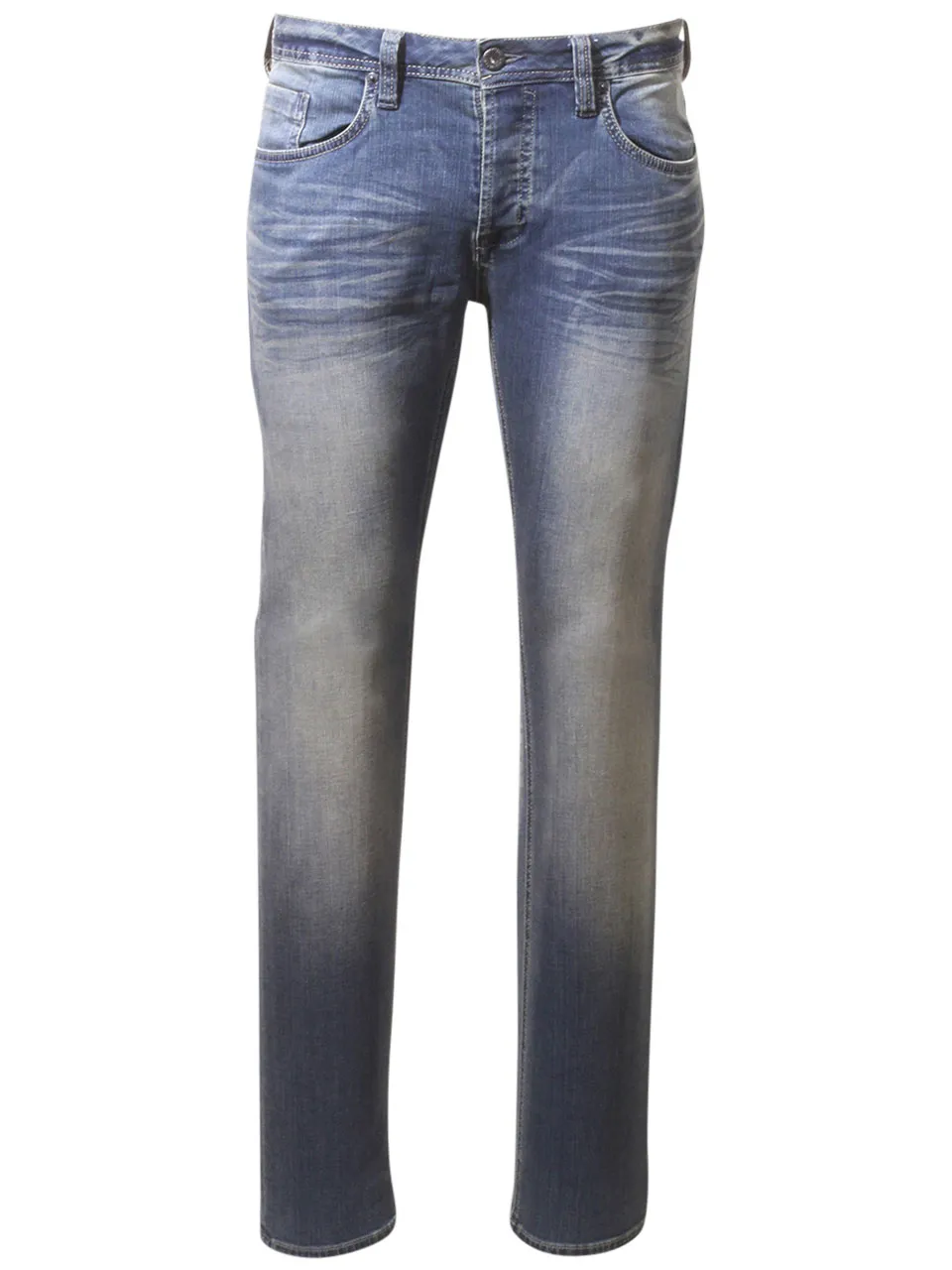 Buffalo By David Bitton Men's Evan-X Super Stretch Slim Button Fly Jeans