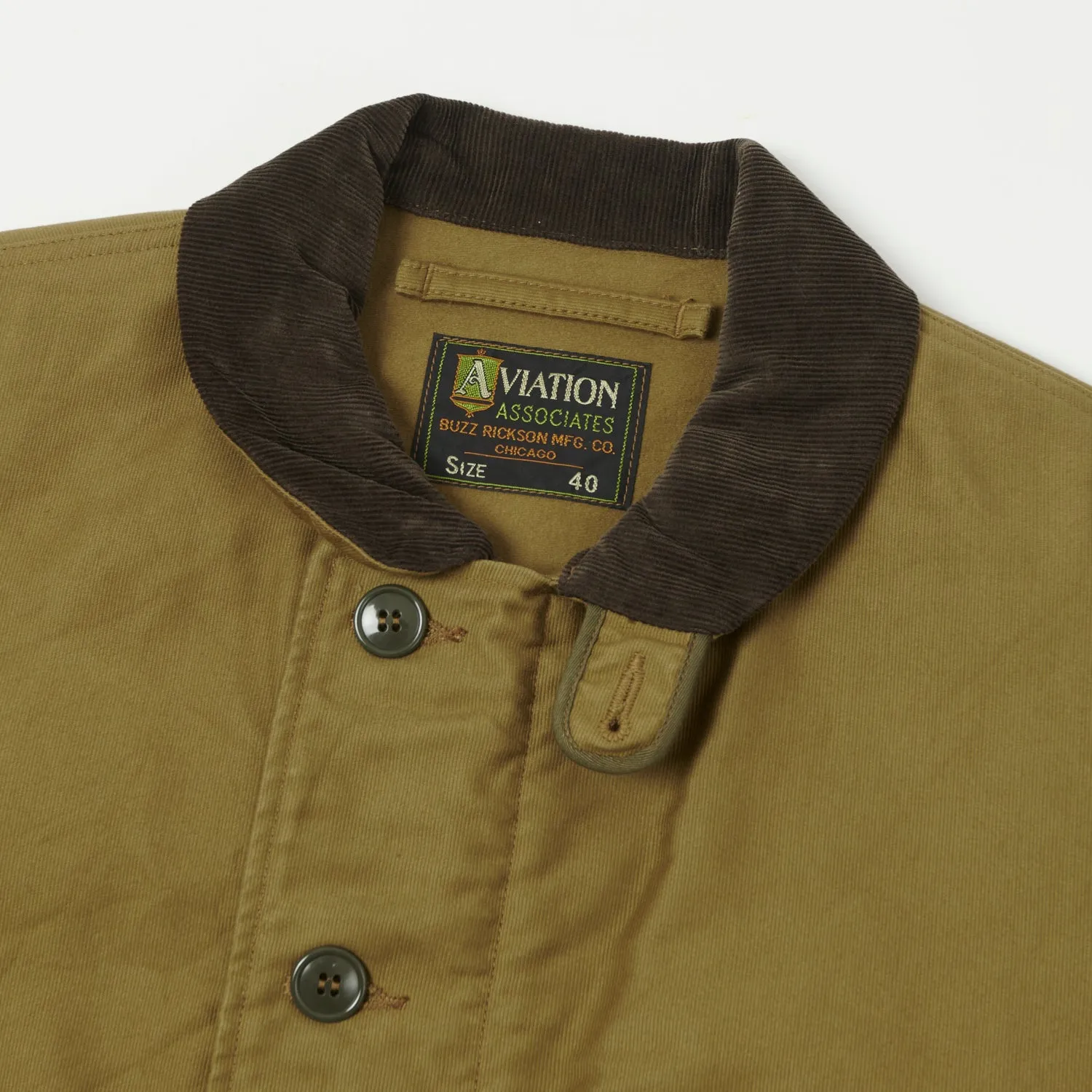 Buzz Rickson's AA N-1 Civilian Model Deck Jacket - Khaki