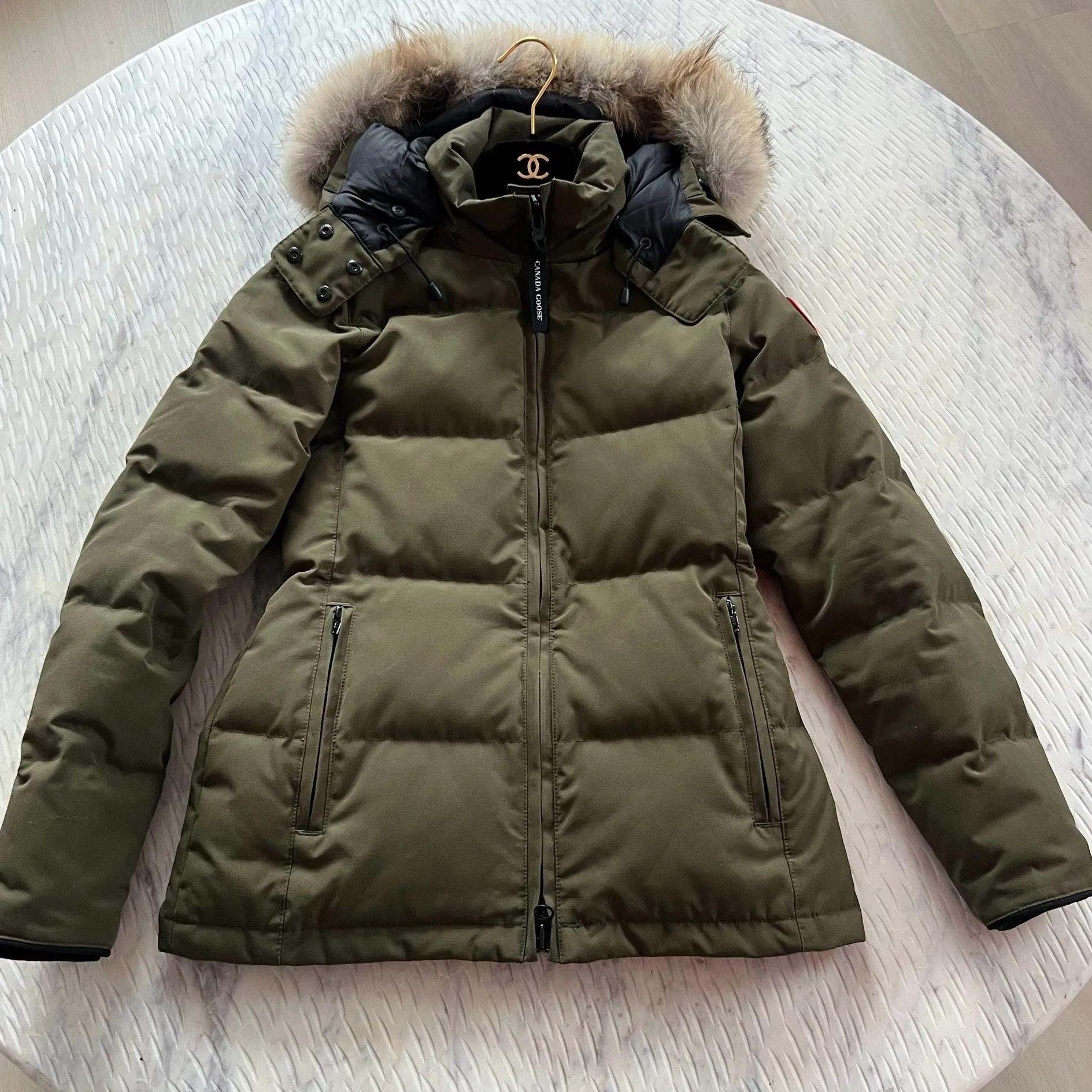 Canada Goose 3804L Chelsea Parka Heritage Military Green XS