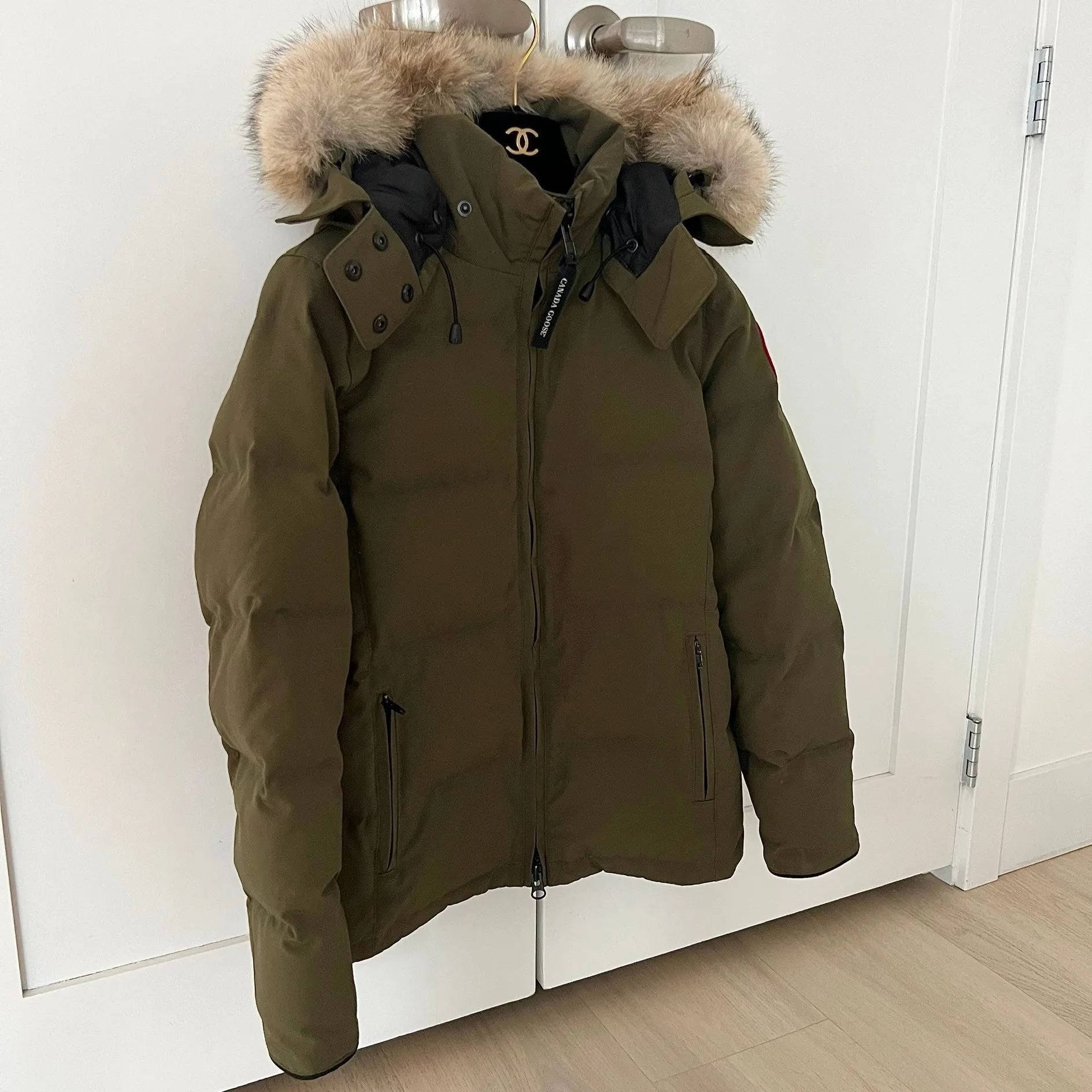 Canada Goose 3804L Chelsea Parka Heritage Military Green XS