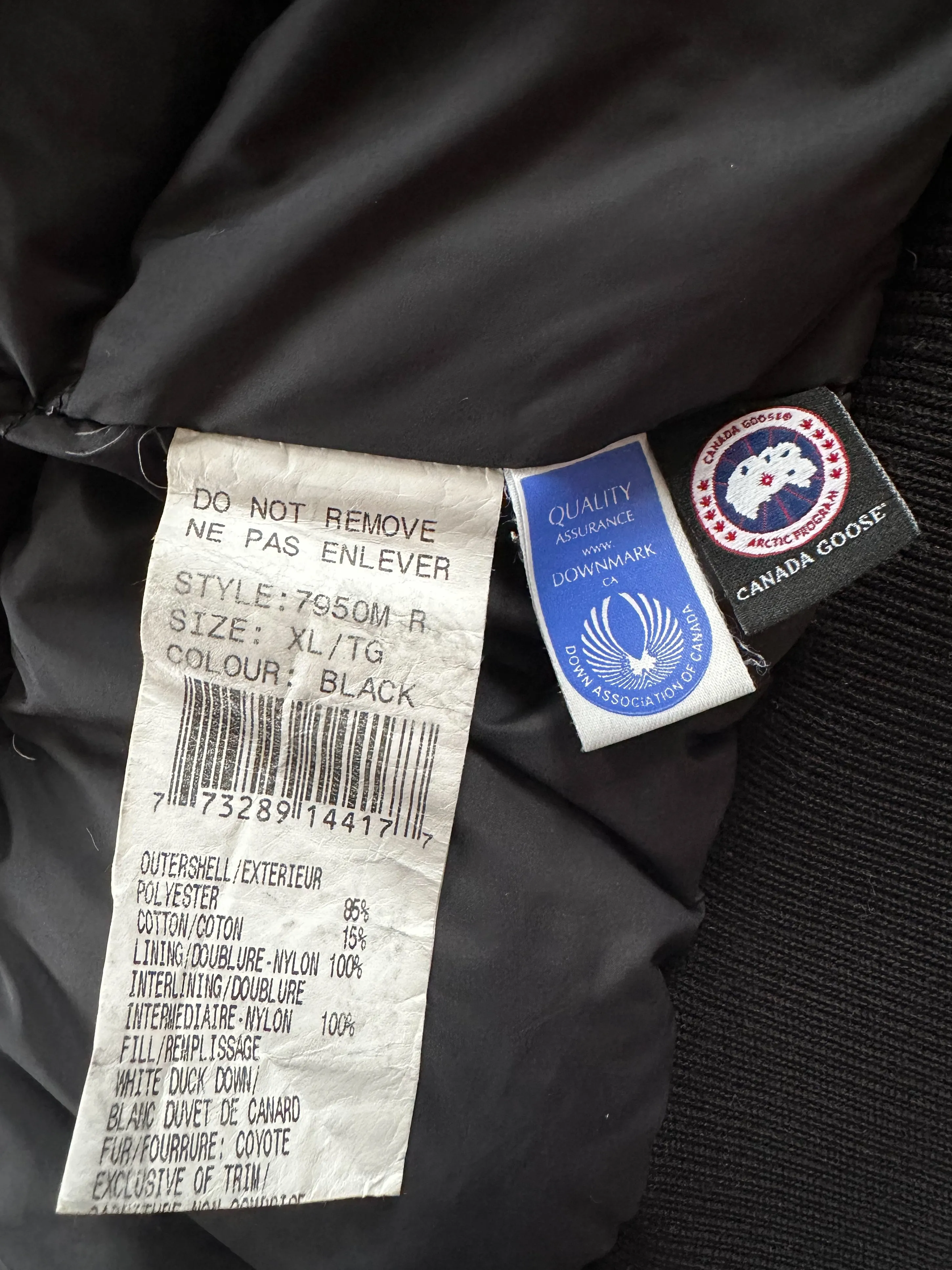 Canada Goose Black Chilliwack Men's Jacket