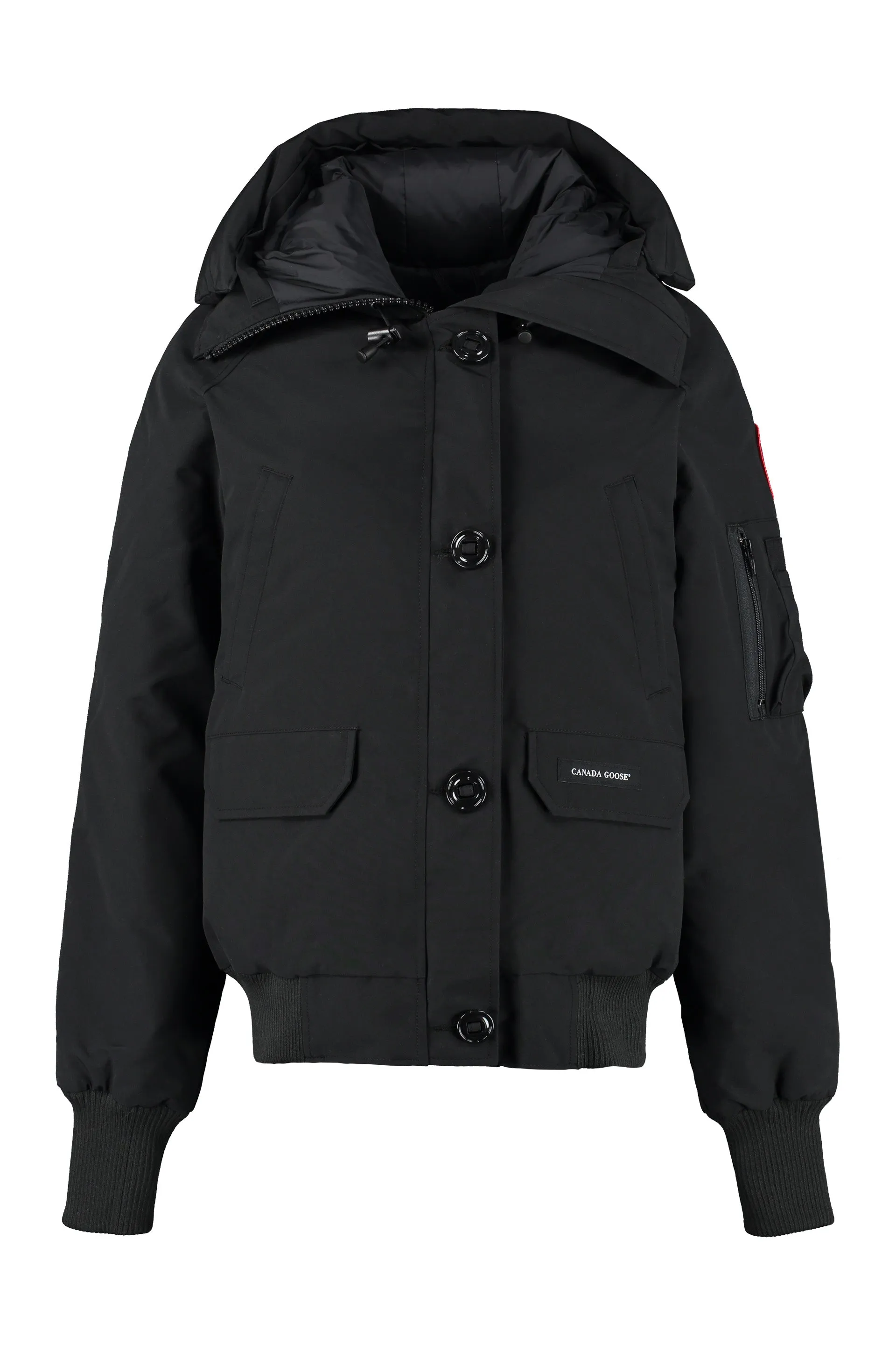 Canada Goose Buttoned Long-Sleeved Down Jacket