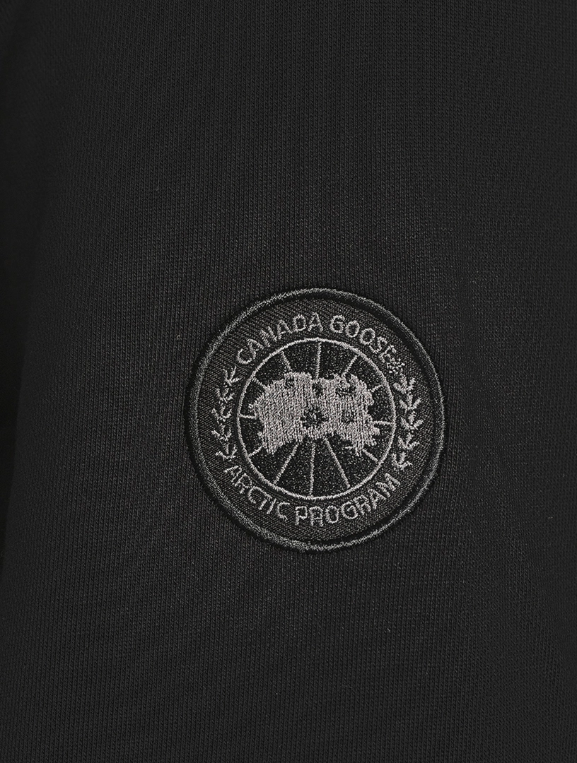 CANADA GOOSE Huron Cotton Black Label Hoodie