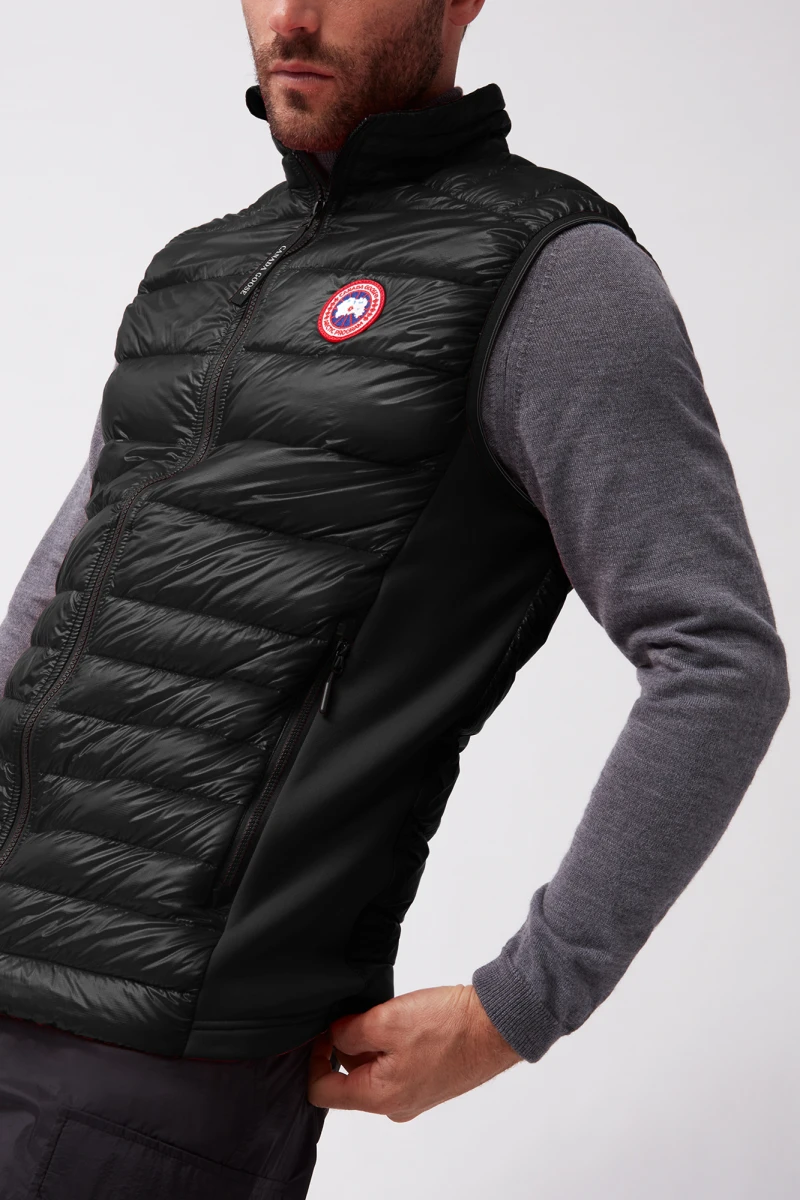 Canada Goose HyBridge Lite Tech Vest Black - A One Clothing