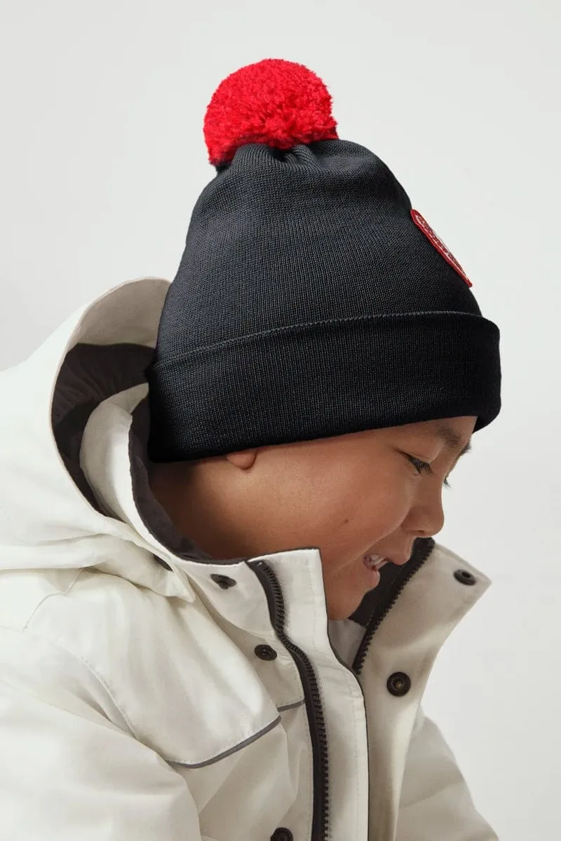 Canada Goose Kids Wool Pom Pom Hat