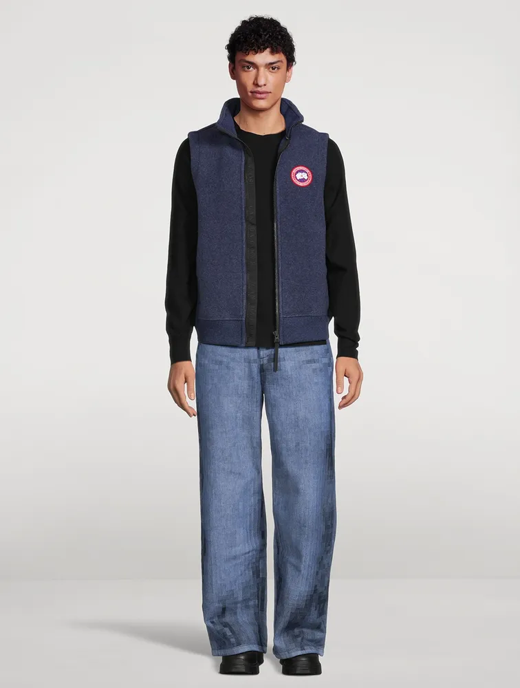 CANADA GOOSE Mersey Fleece Zip Vest