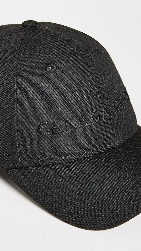 Canada Goose   Wordmark Adjustable Cap 