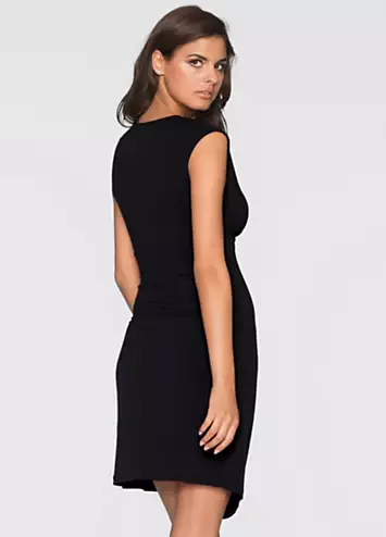 Cap Sleeve Wrap Dress by bonprix | Look Again