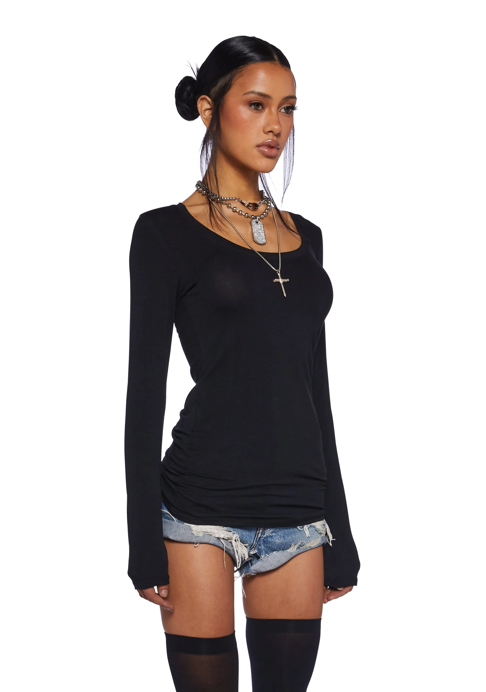 Chill Rotary Sleeveless Crop Top-