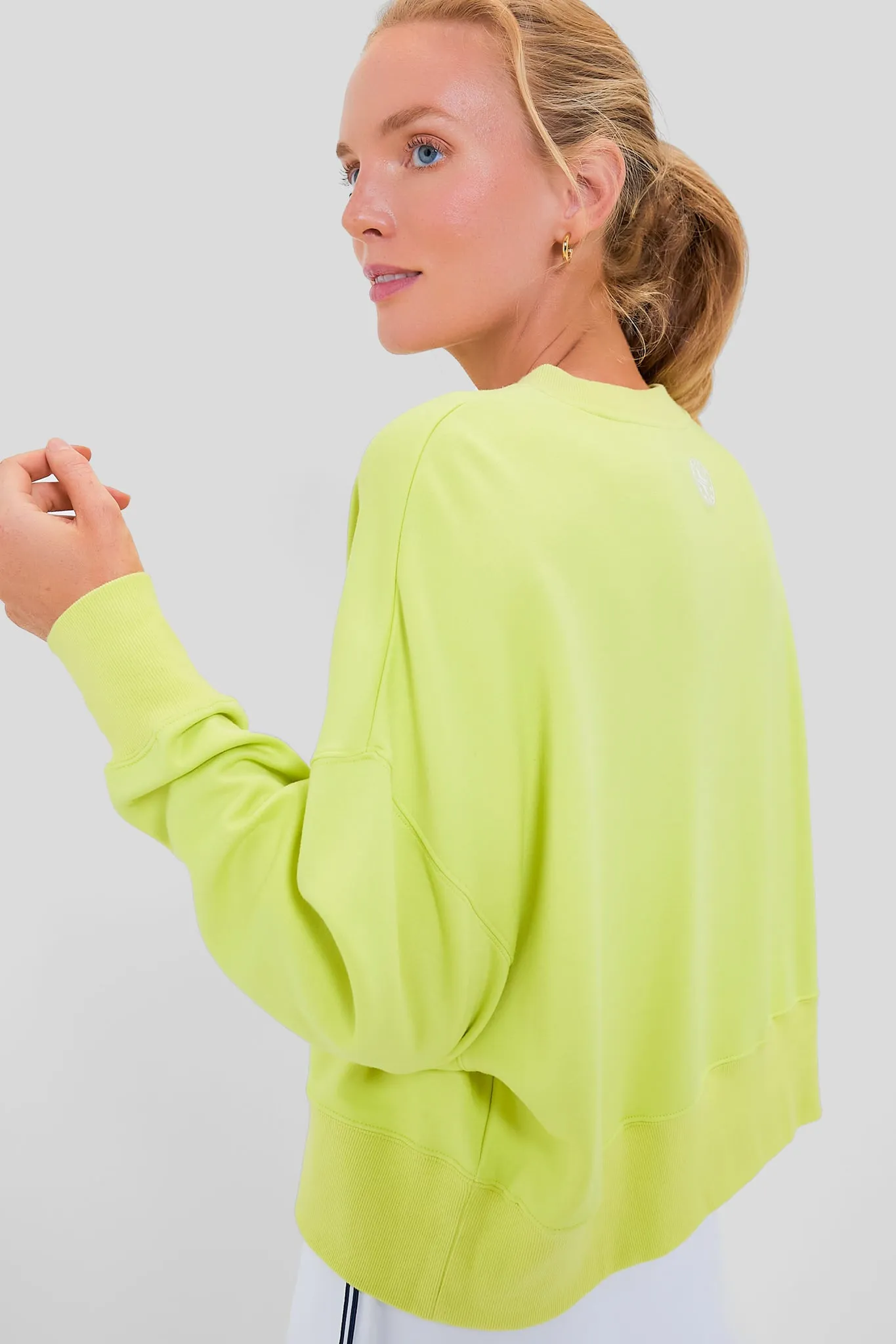 Citron Cropped Oliver Pullover