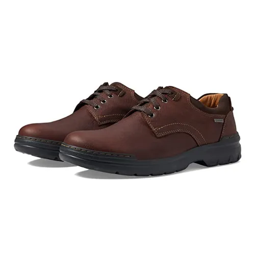 Clarks Men's Rockie 2 Lo GTX Oxford Mahogany Leather