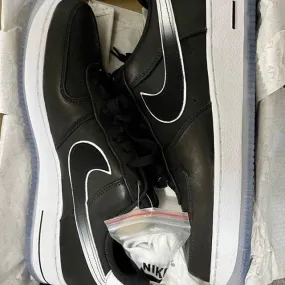 Colin kaepernick x nike air force 1 low af1 8.5 10 black white cq0493-001