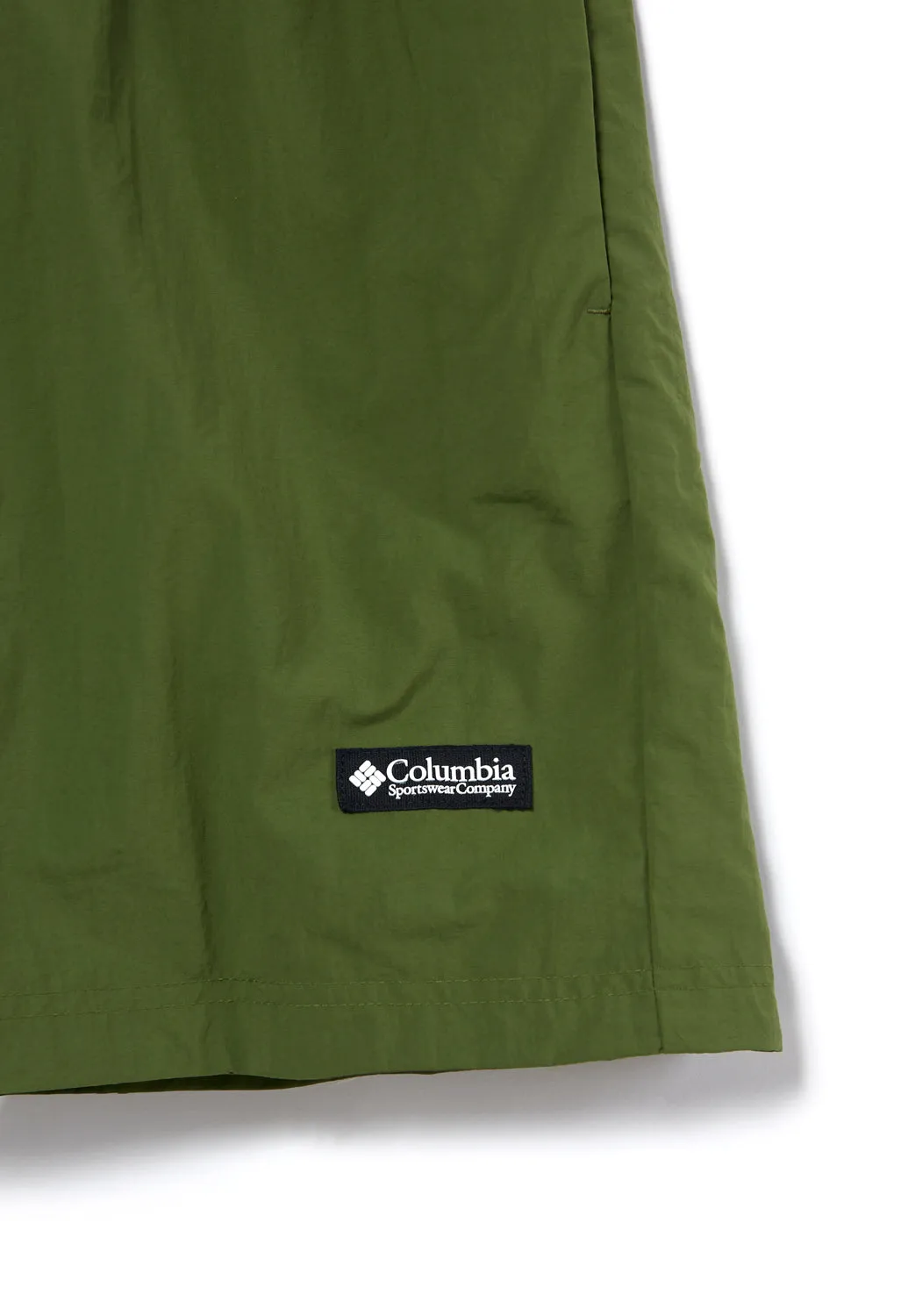 Columbia Men's Deschutes Valley Reversible Shorts - Pesto/Pesto Frosted Purple