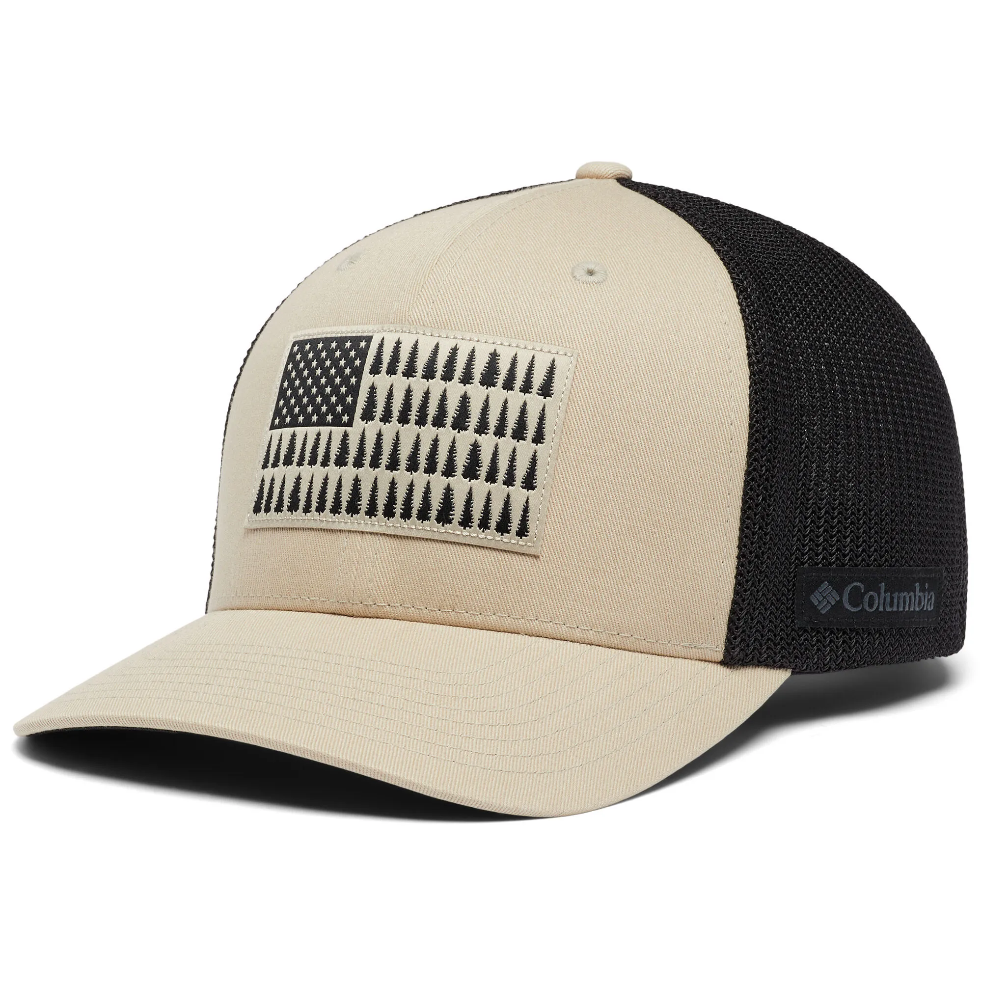 Columbia Men's Mesh Tree Flag Ball Cap - High Crown - Special Purchase