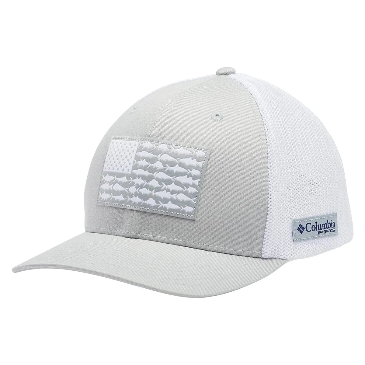 Columbia PFG Mesh Fish Flag Ball Cap