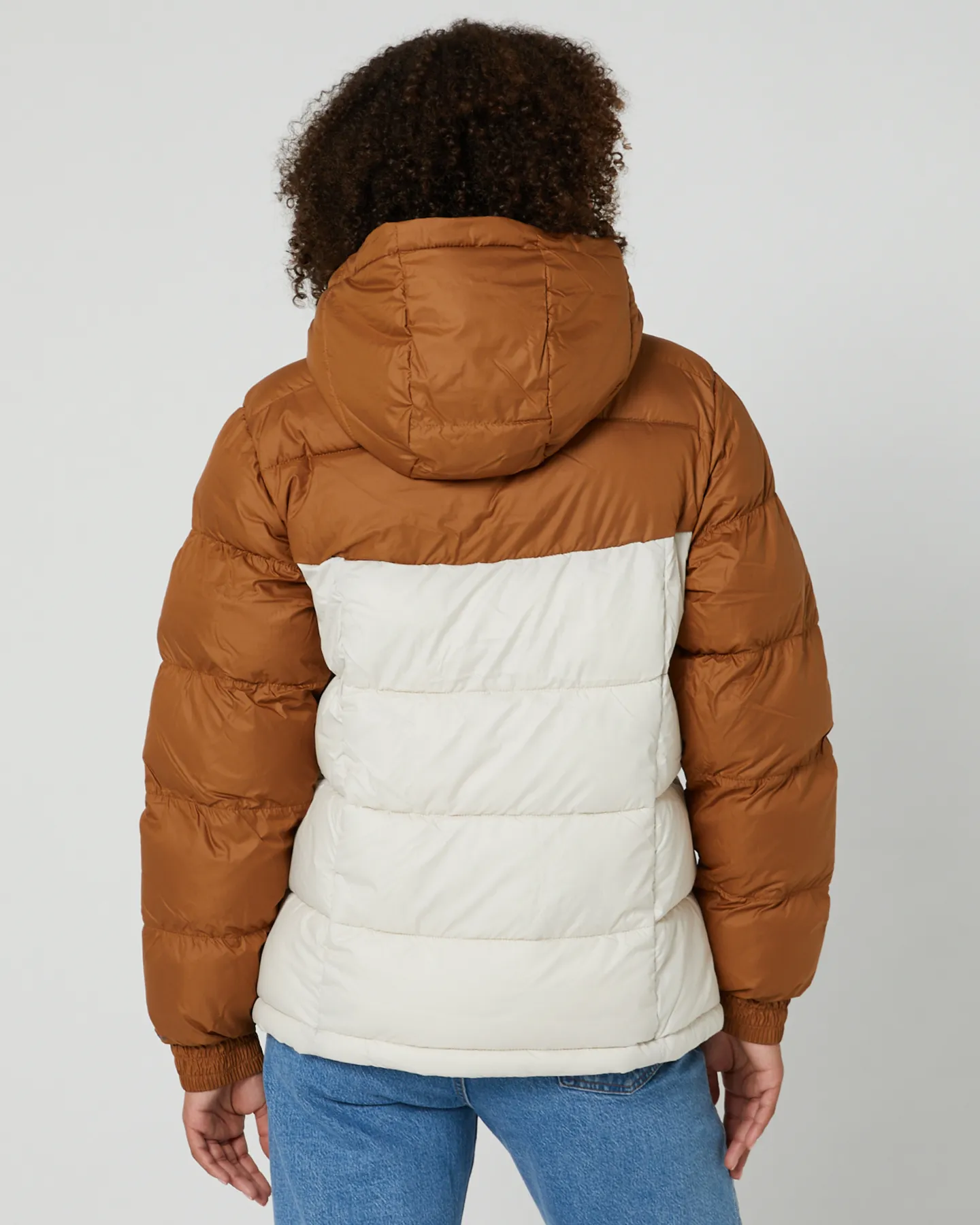 Columbia Pike Lake Ii Insulated Jacket - Camel Brown / Chalk | SurfStitch