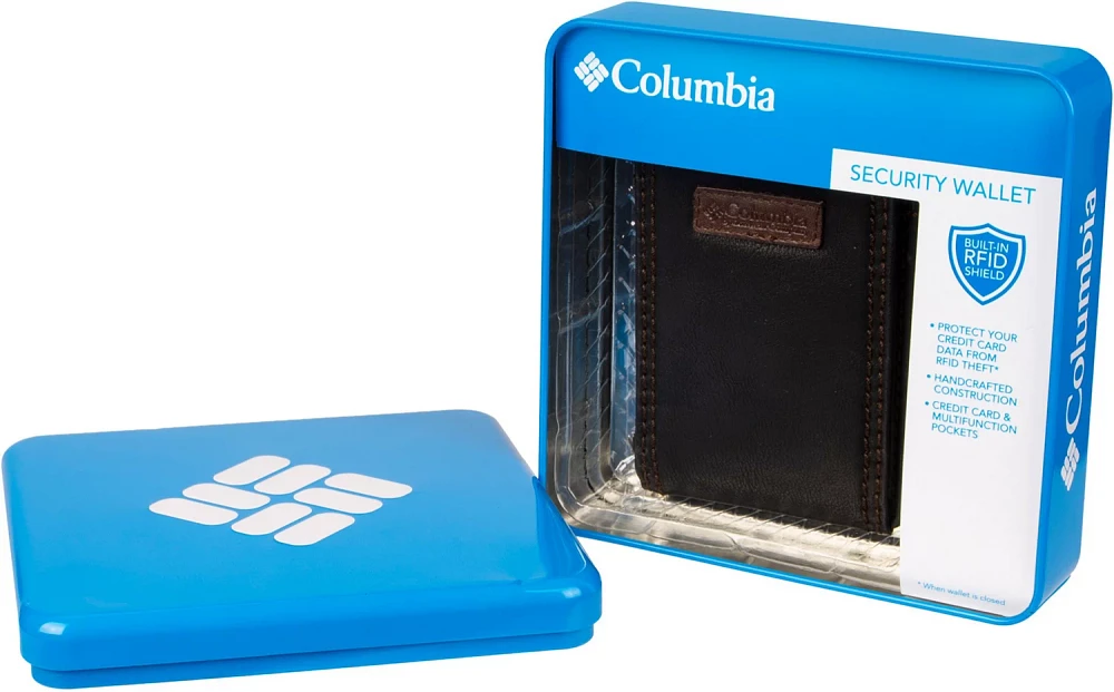 Columbia Sportswear Men's RFID Magnetic Front Pocket Wallet