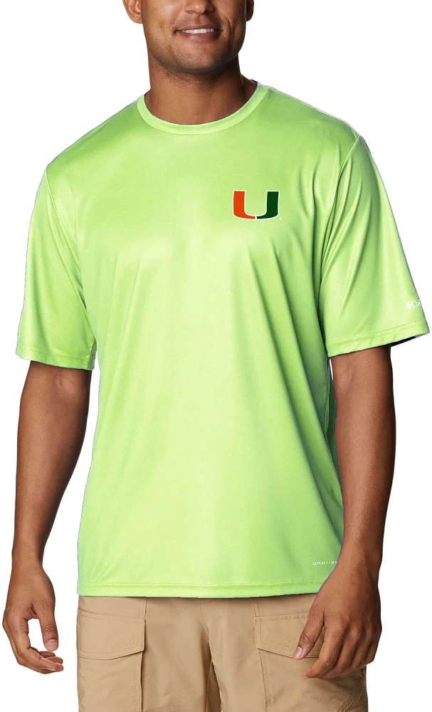 Columbia Sportswear Men's University of Miami Terminal Tackle T-shirt