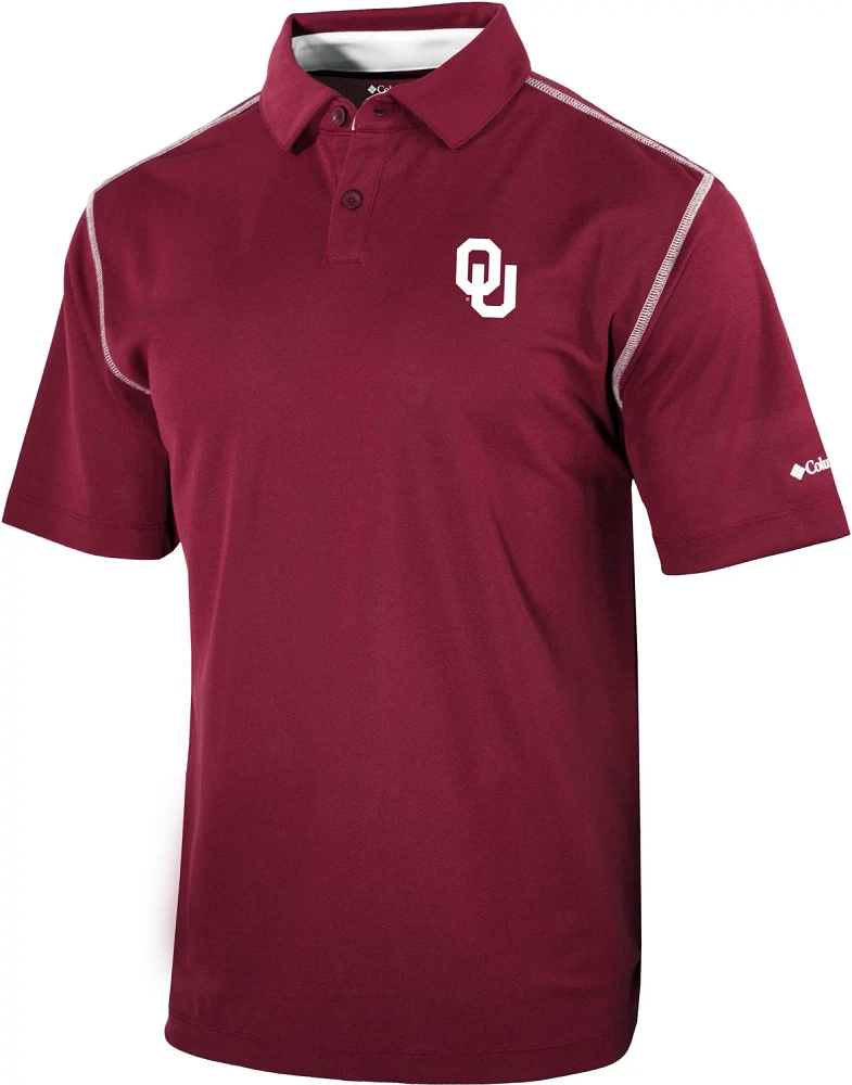 Columbia Sportswear Men's University of Oklahoma High Stakes Polo Shirt