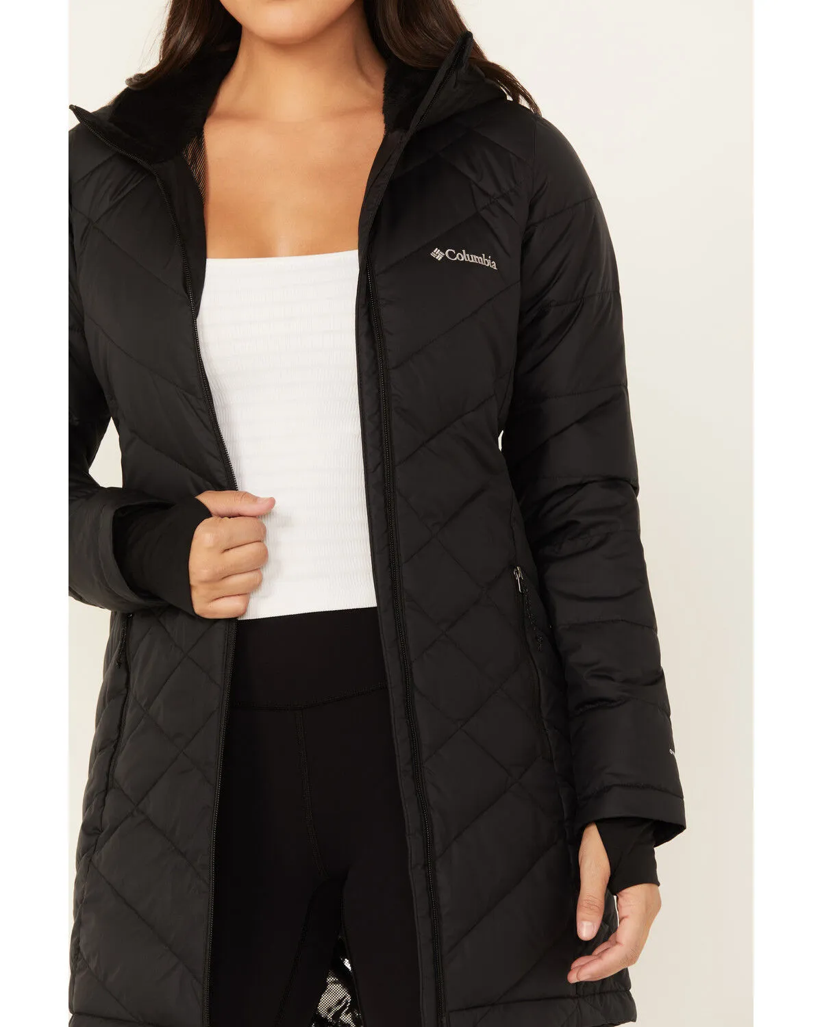 Columbia Women's Heavenly™ Long Hooded Jacket