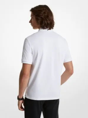 Cotton Half-Zip Polo Shirt