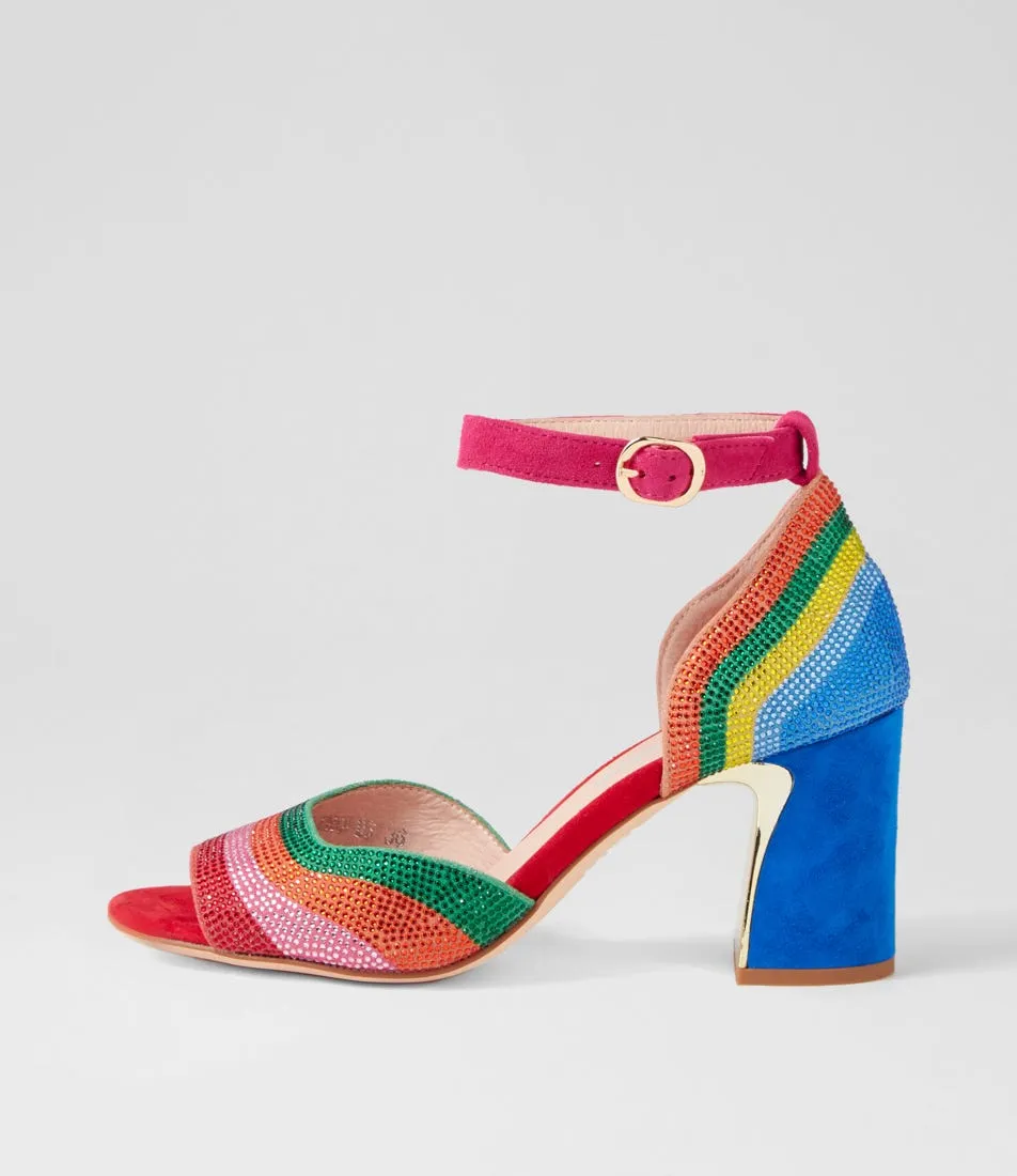 DJANGO & JULIETTE Kalino Bright Multi Sandals