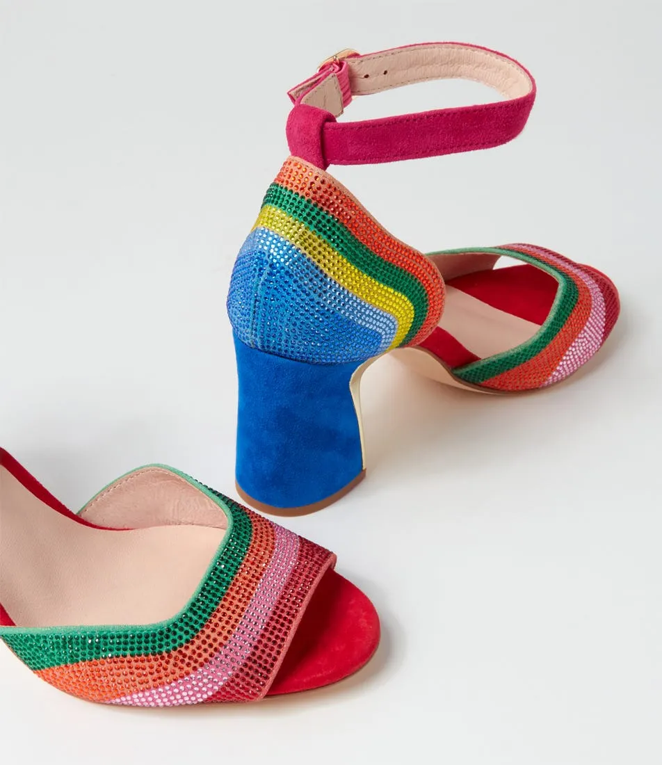 DJANGO & JULIETTE Kalino Bright Multi Sandals