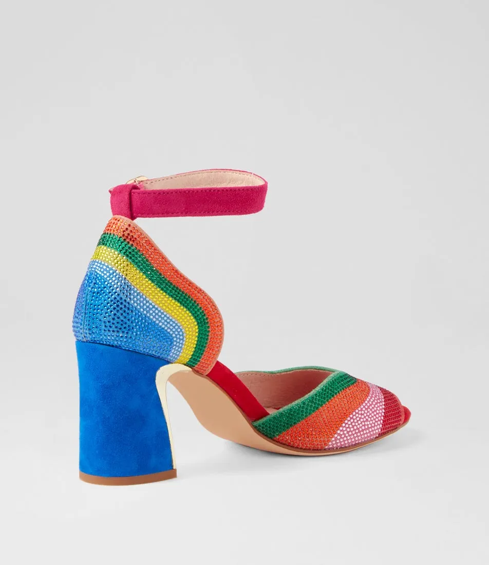 DJANGO & JULIETTE Kalino Bright Multi Sandals