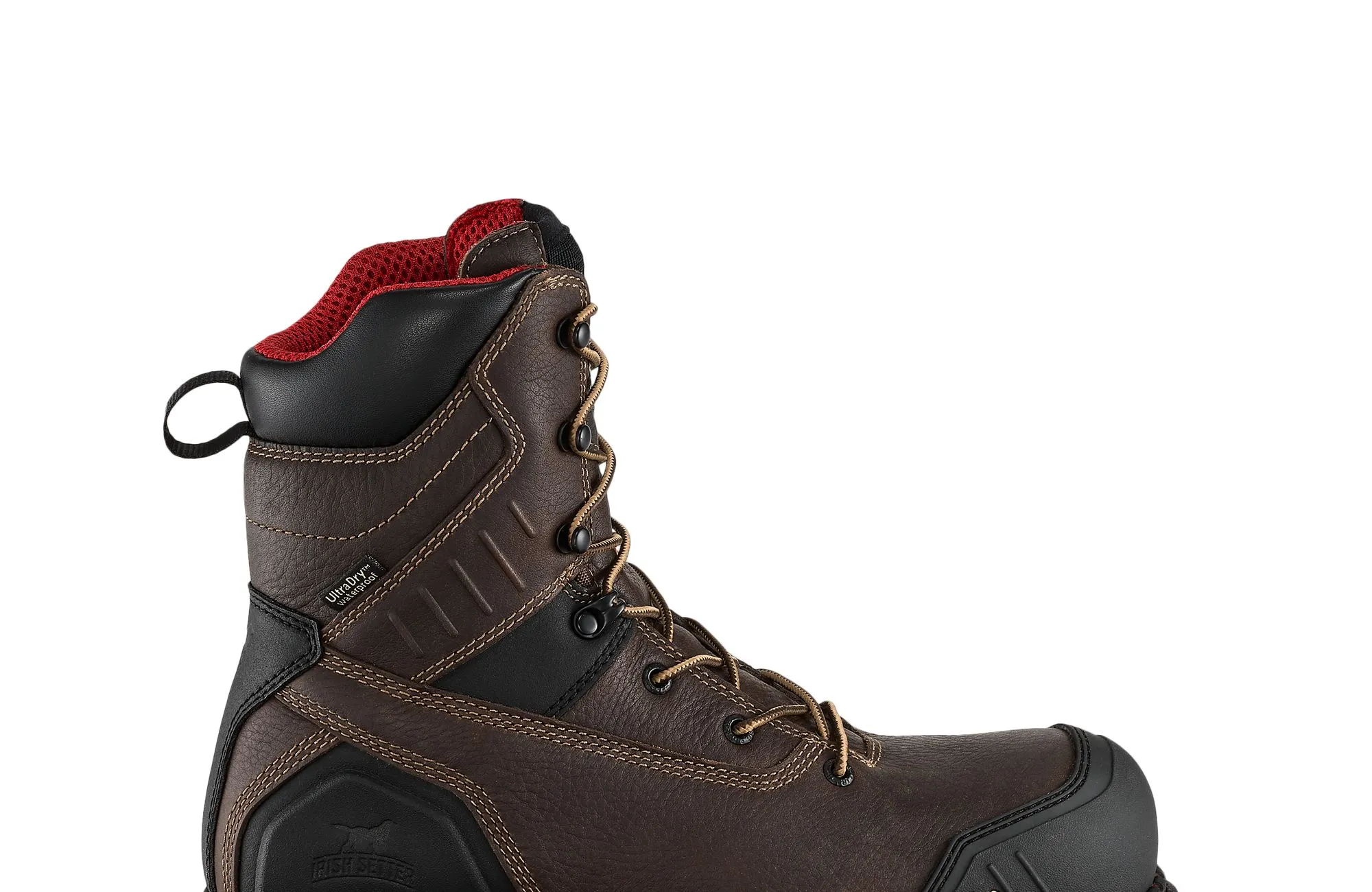 Edgerton XD  Men's 8-inch Waterproof Leather Puncture Resistant Safety Toe Boot