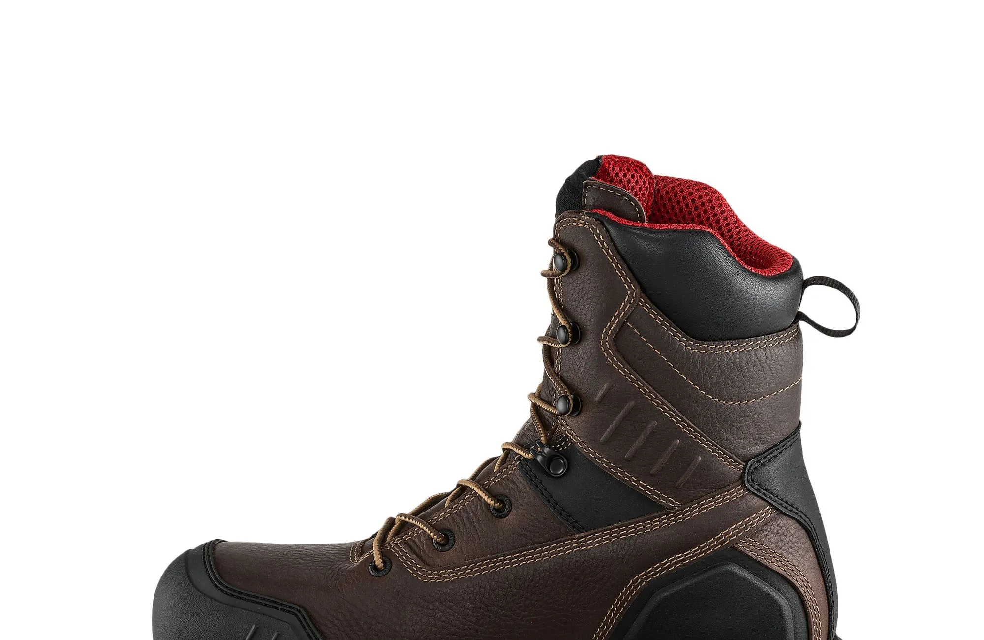 Edgerton XD  Men's 8-inch Waterproof Leather Puncture Resistant Safety Toe Boot