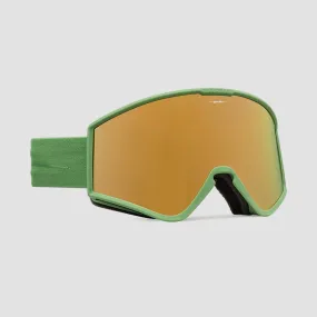 Electric Kleveland Small Snow Goggles Matte Moss/Gold Chrome